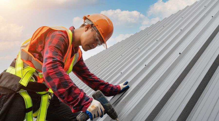 Professional metal roof installation in Cedar, MI